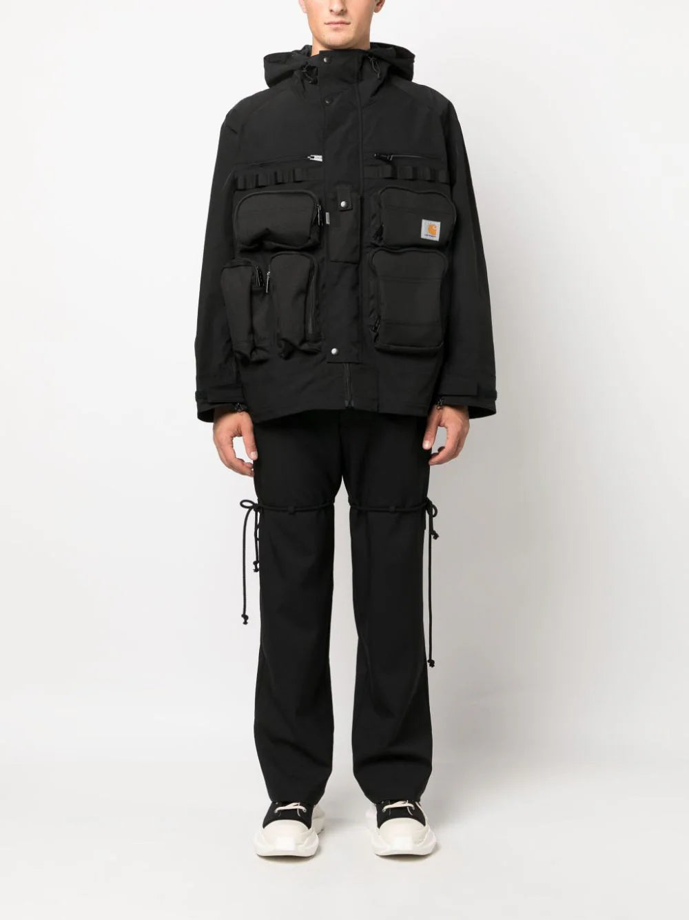 Multi-Pockets Hooded Jacket