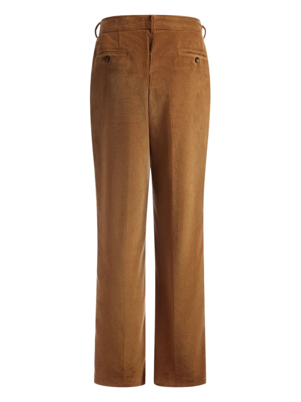 Pressed-Crease Tailored Trousers