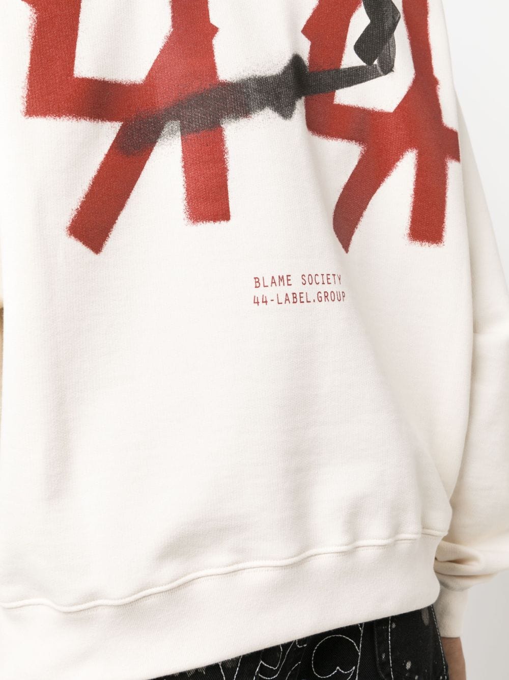 Graphic-Print Cotton Sweatshirt