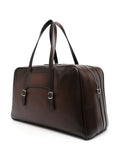 Logo-Lettering Leather Holdall