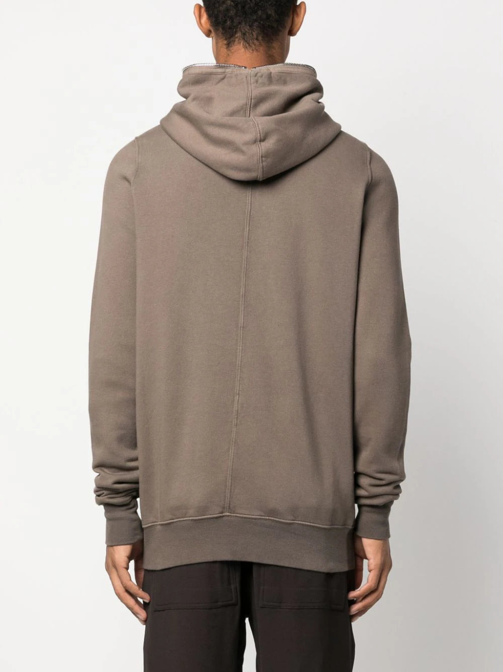 Zip-Up Hooded Cotton Jacket