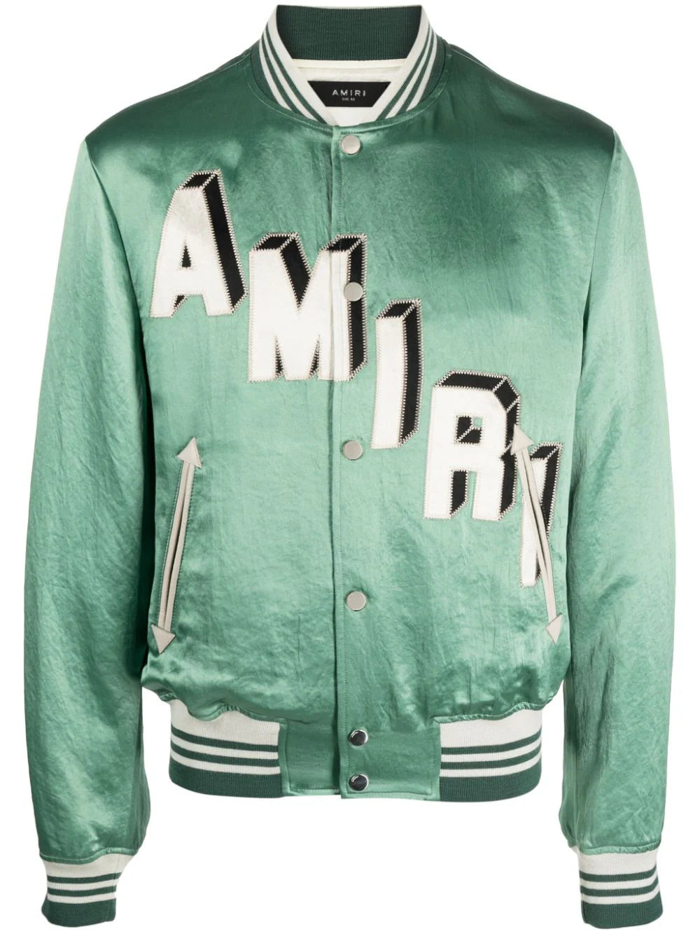 Logo-Embroidered Varsity Jacket