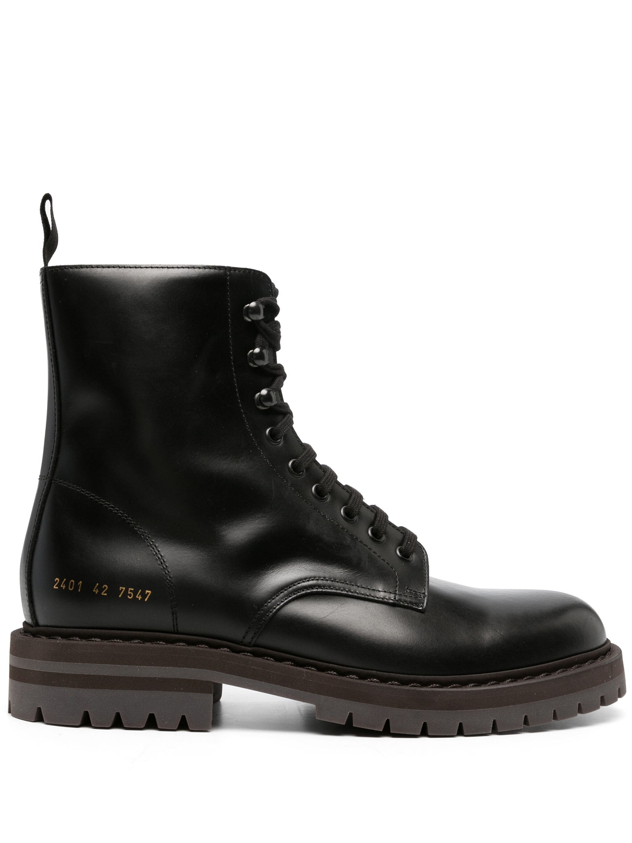 Leather Combat Boots