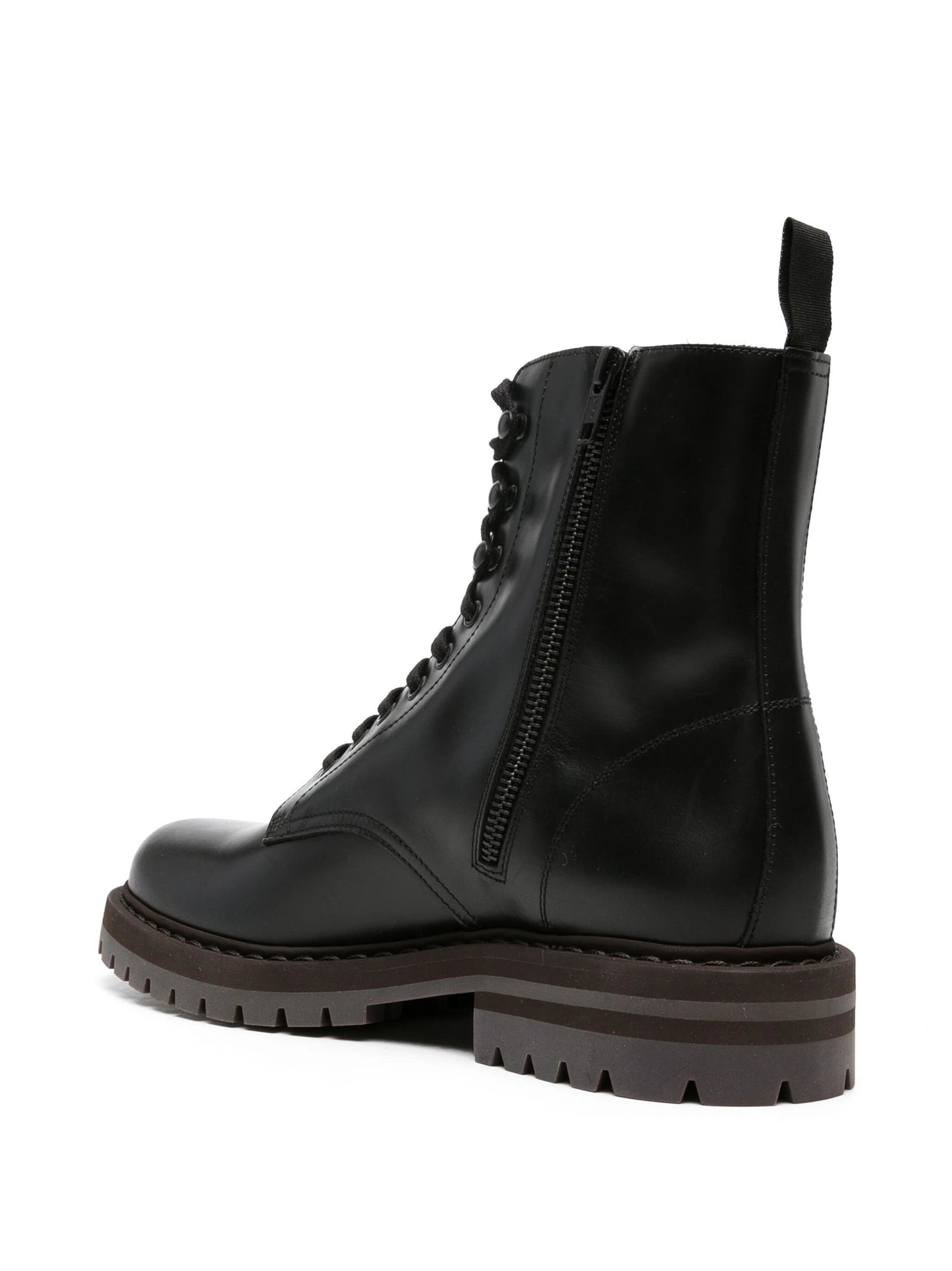 Leather Combat Boots