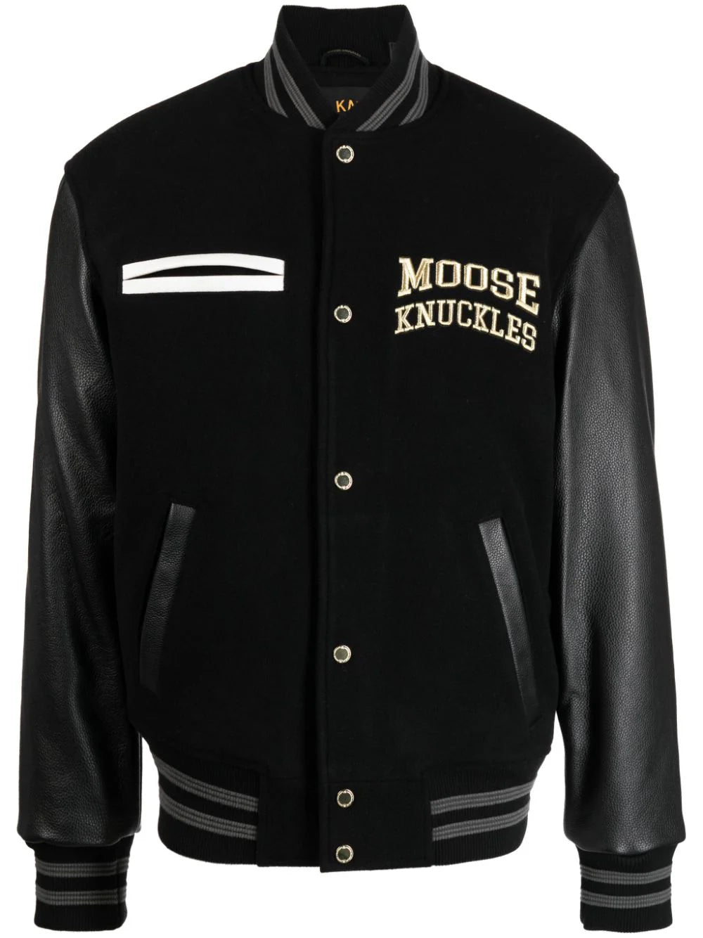 Logo-Embroidered Bomber Jacket