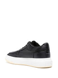 Shearling-Lining Patent Leather Sneakers