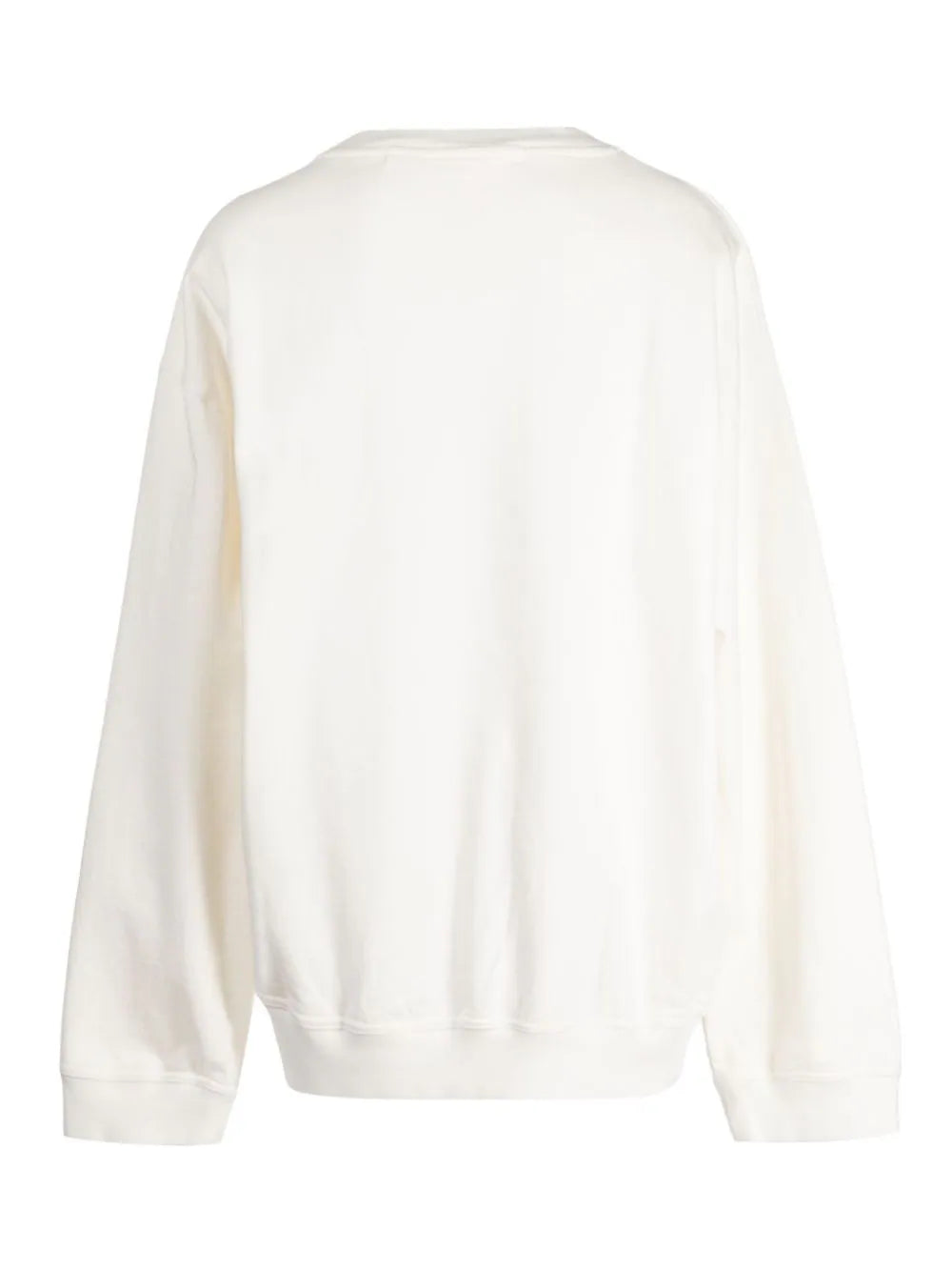 Ruched-Detail Cotton Sweatshirt