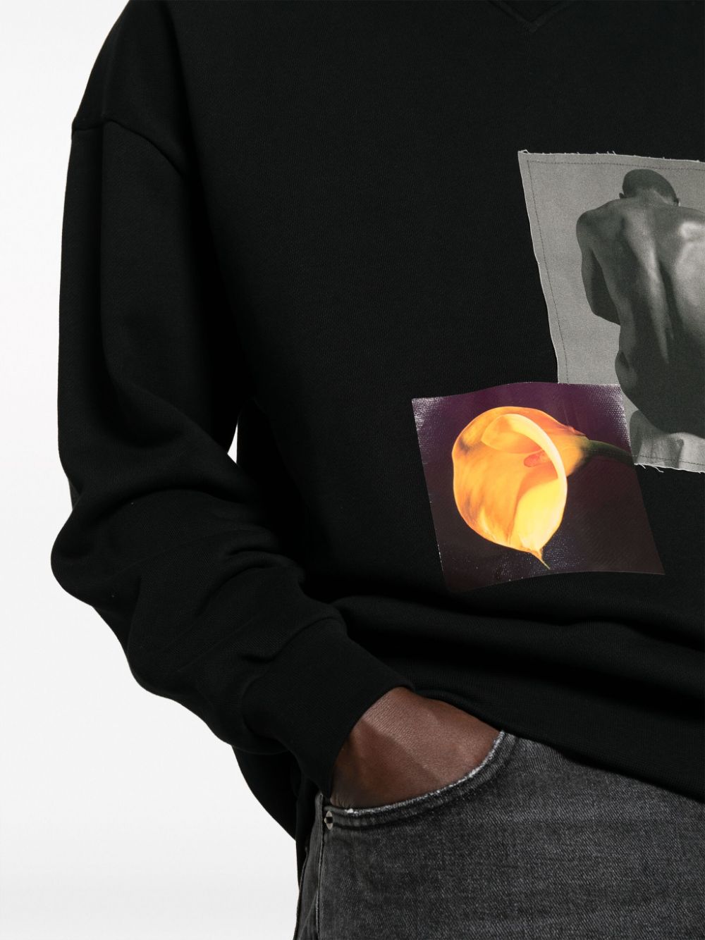 X Robert Mapplethorpe Graphic-Print Jumper