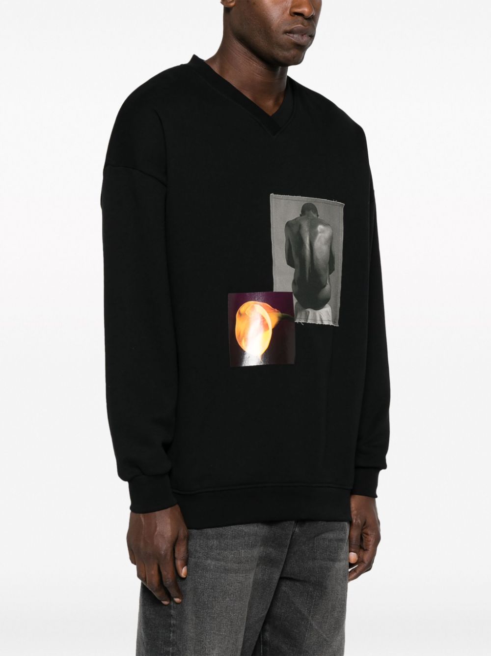 X Robert Mapplethorpe Graphic-Print Jumper