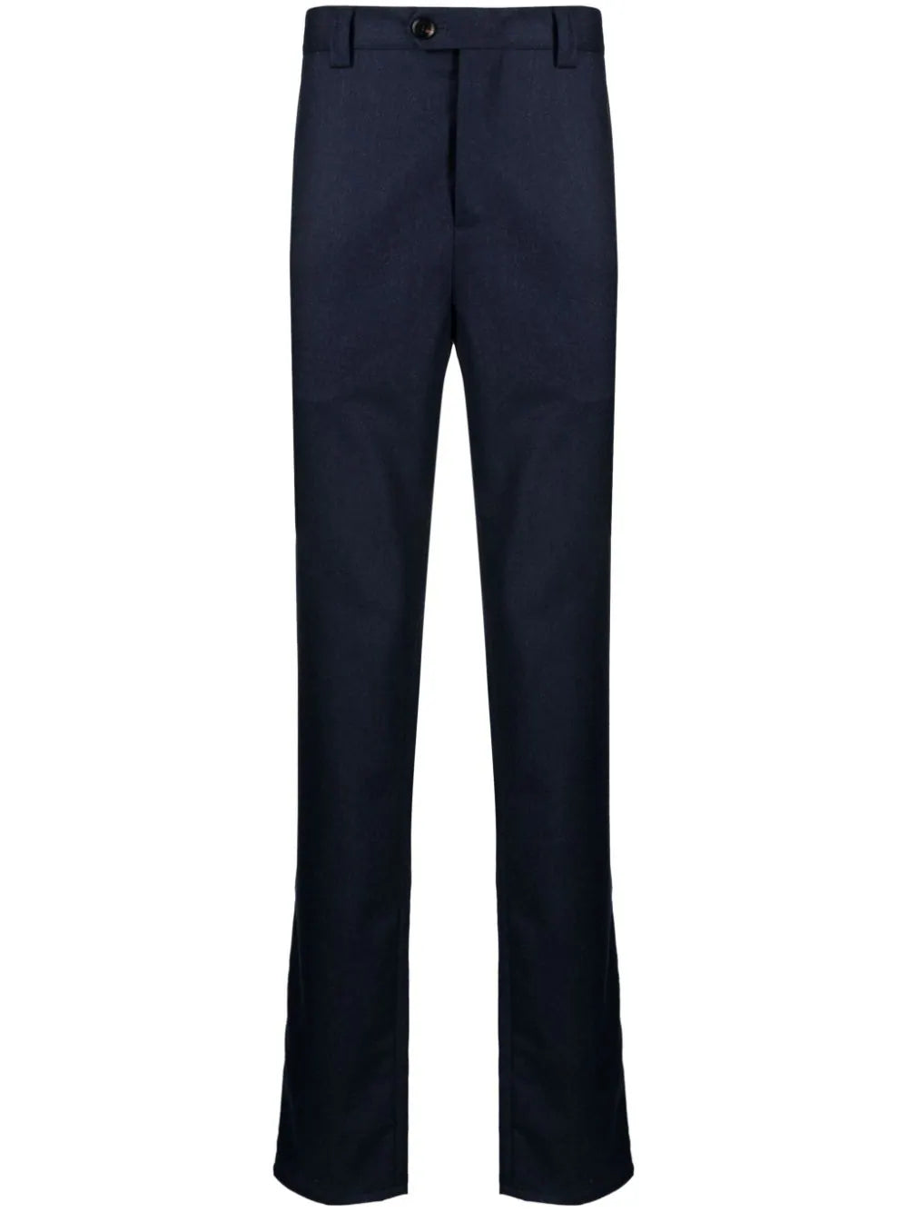 Straight Leg Wool Trousers