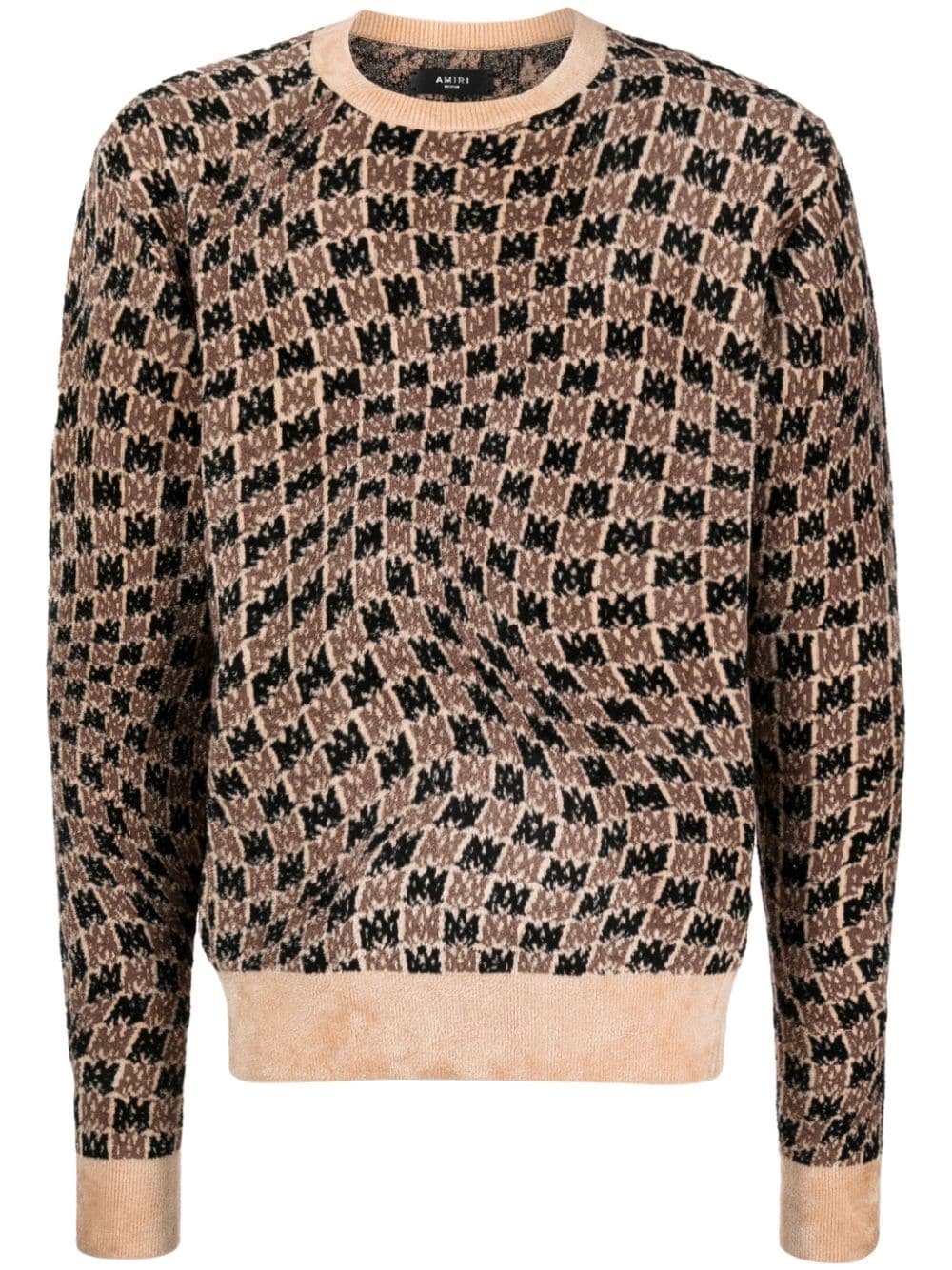 Swirl Monogram-Pattern Jumper