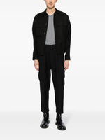 Cropped Tapered Trousers