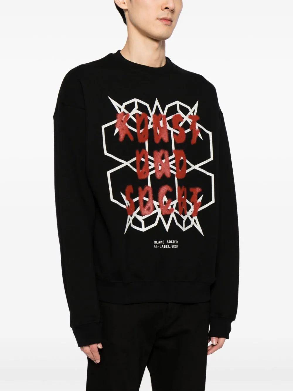 Graphic-Print Cotton Sweatshirt