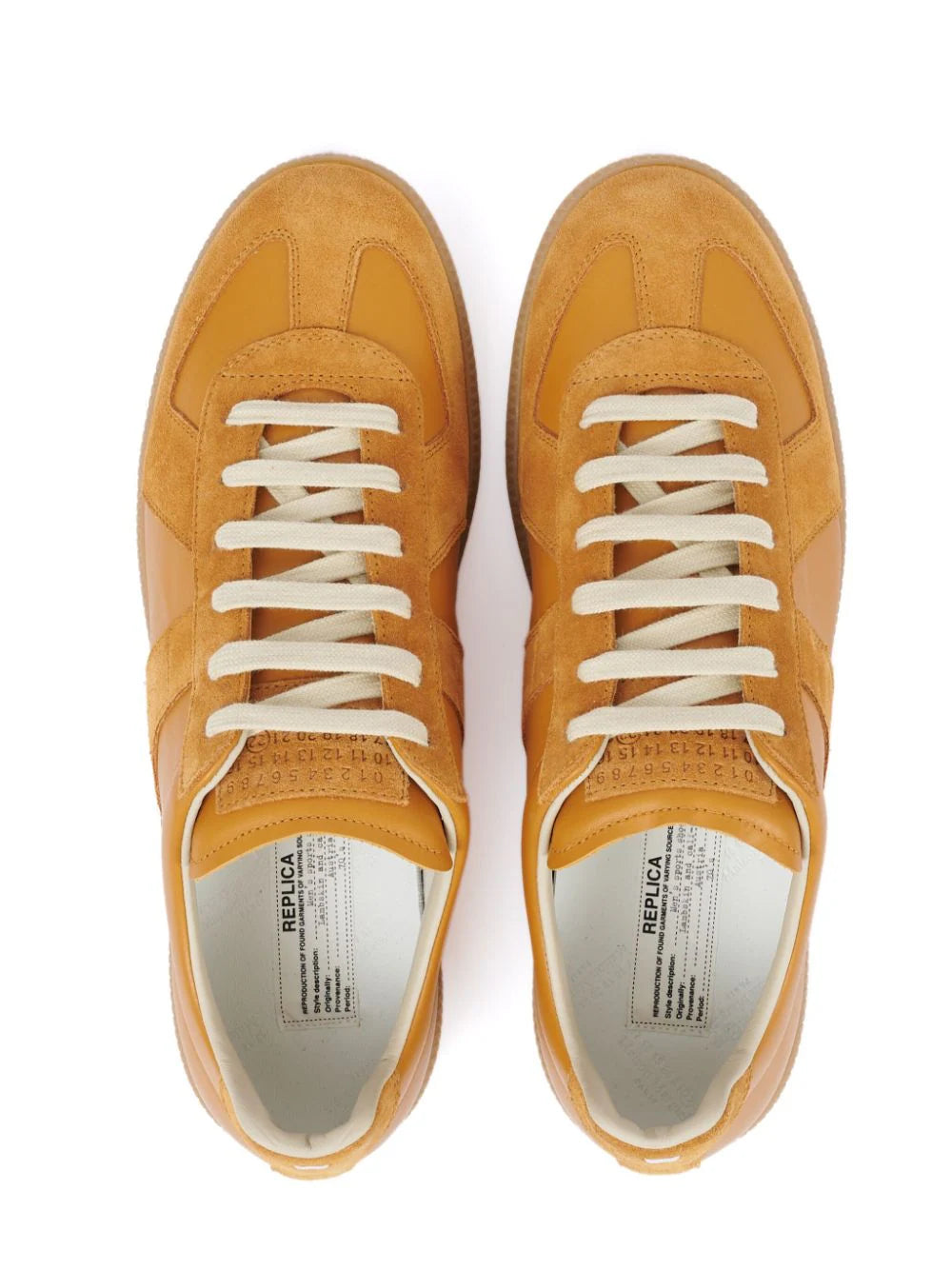 Replica Low-Top Leather Sneakers