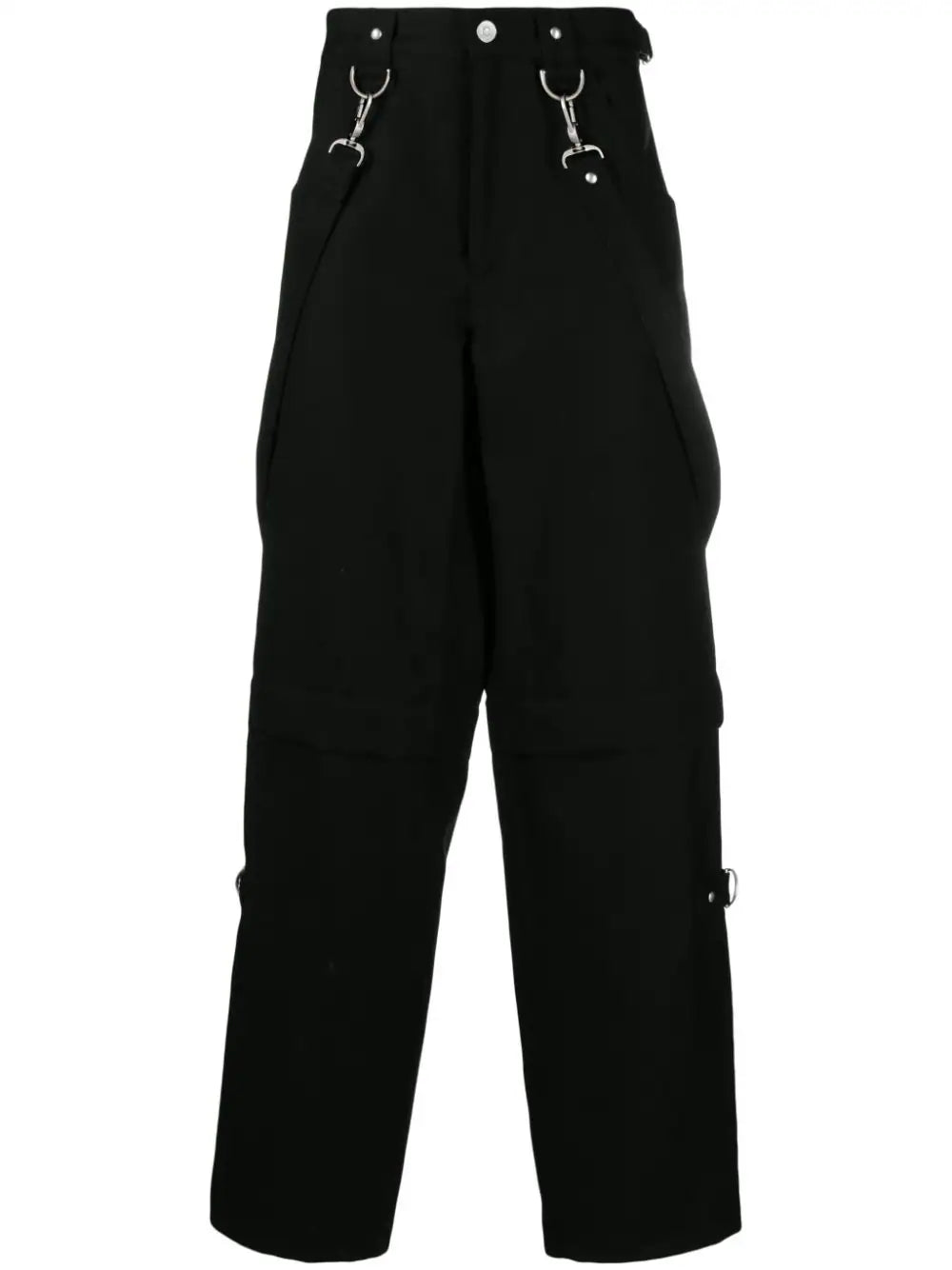 Detachable-Leg Wide-Leg Trousers