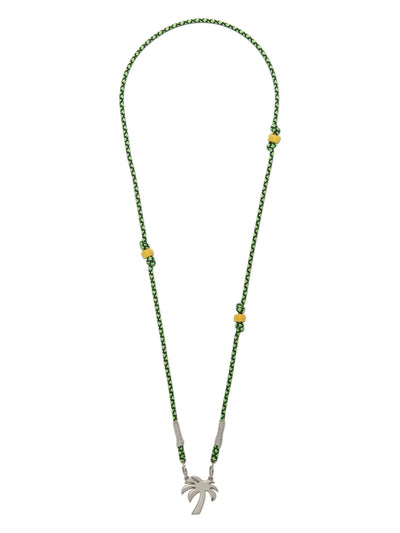 Palm Tree-Motif Necklace