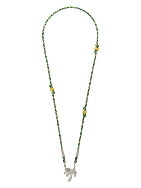 Palm Tree-Motif Necklace