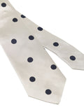 Polka-Dot Silk Tie