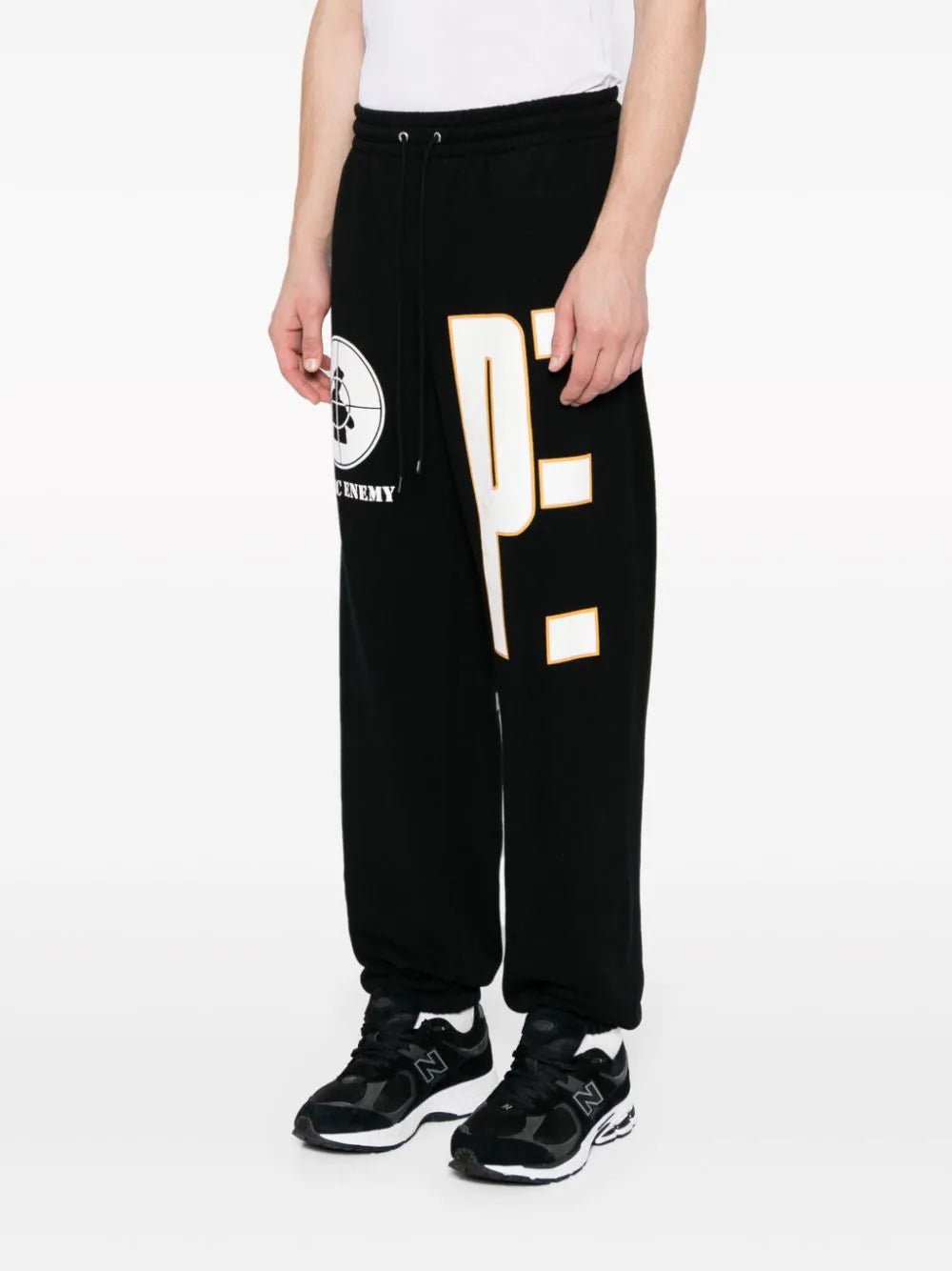 X Public Enemy Logo-Print Track Pants