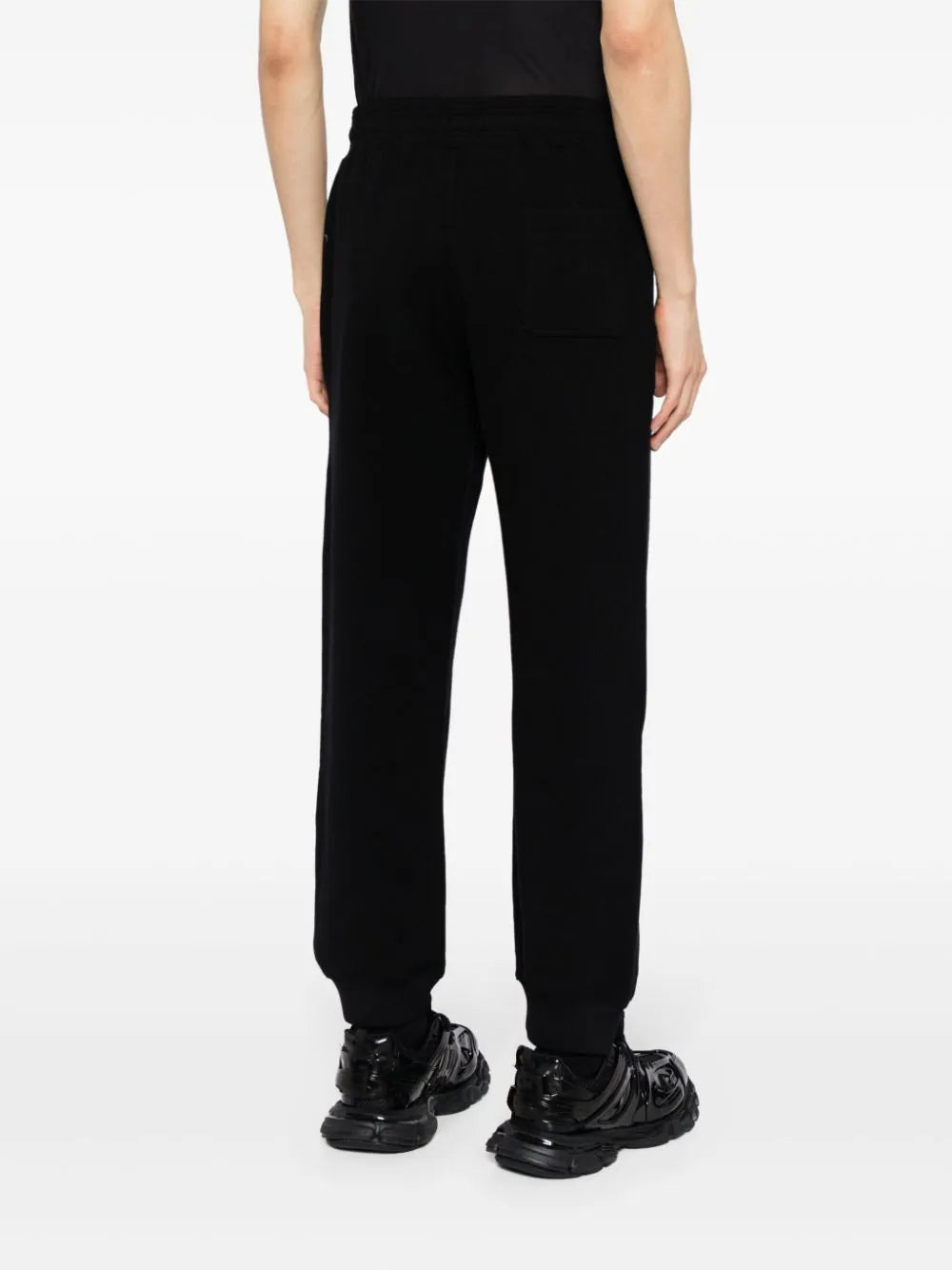 Logo-Appliqué Elasticated-Waist Track Pants