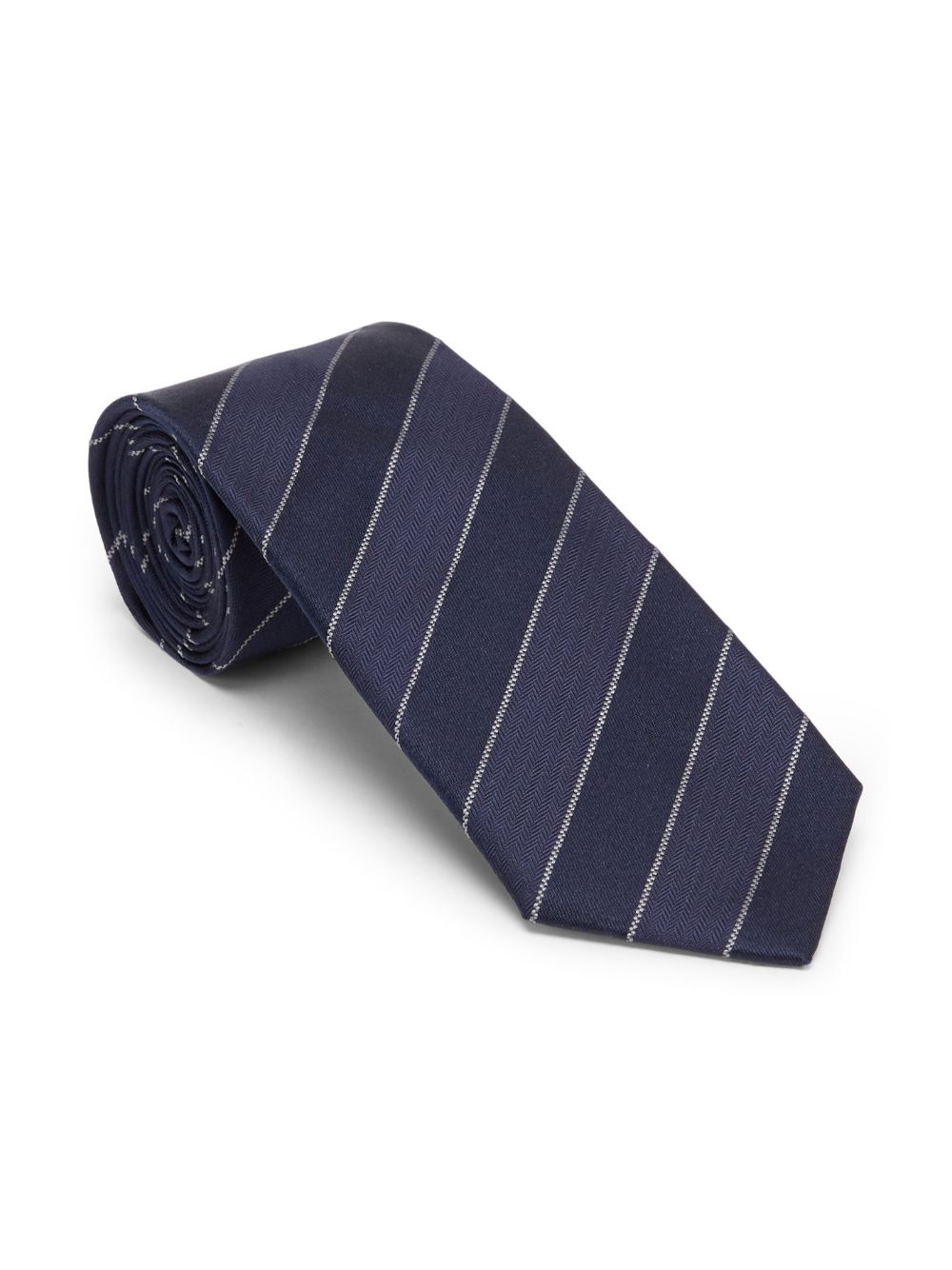 Striped Silk Tie