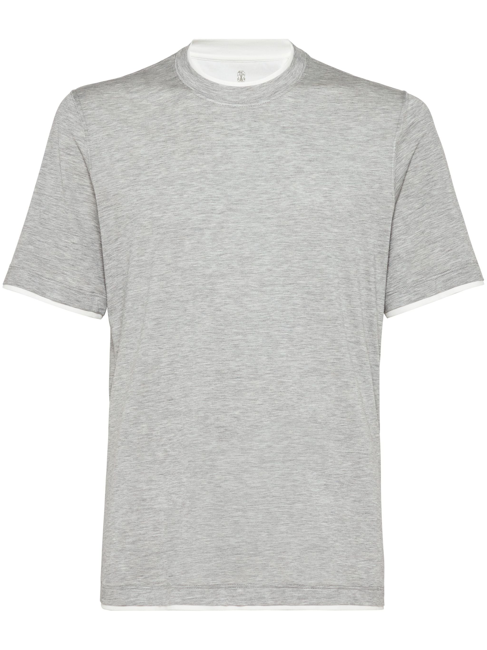 Layered Crew-Neck T-Shirt