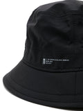 Logo-Print Reflective-Effect Bucket Hat