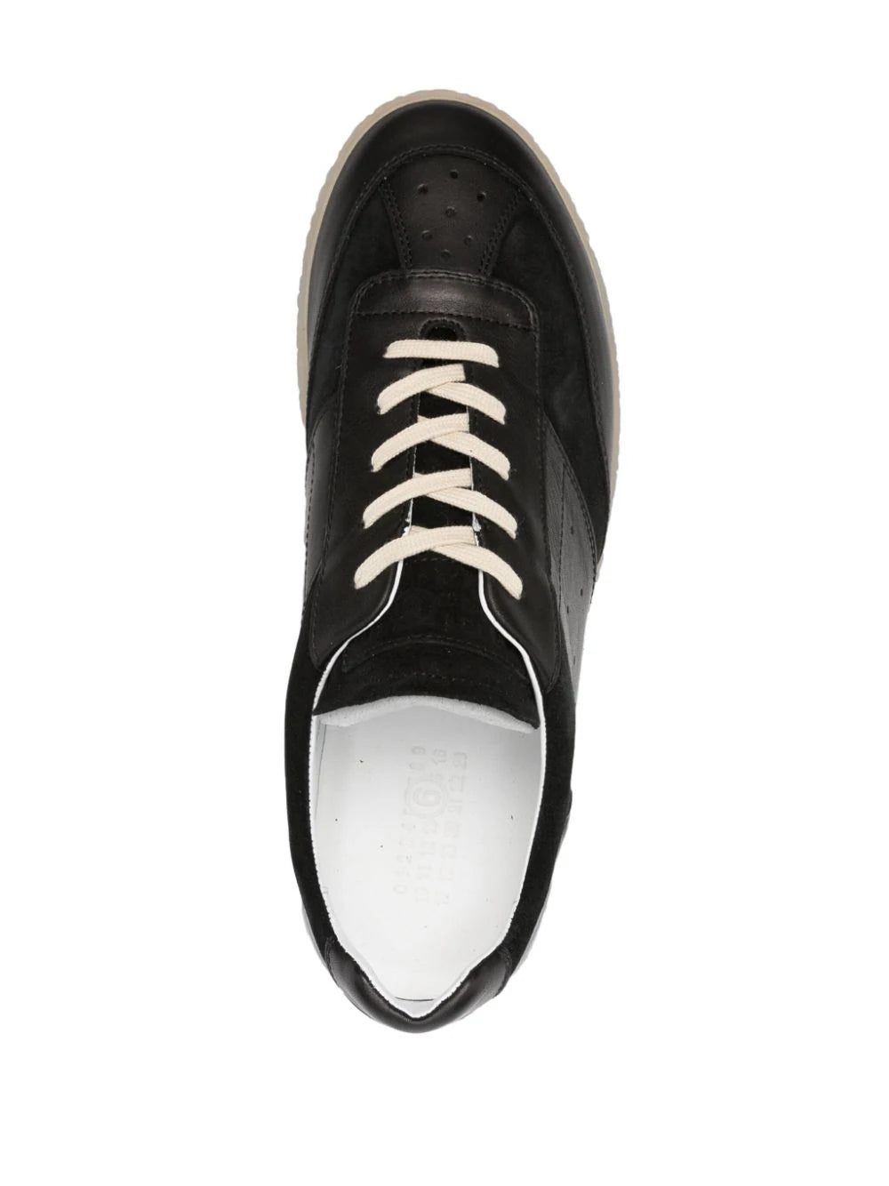 Lace-Up Leather Sneakers