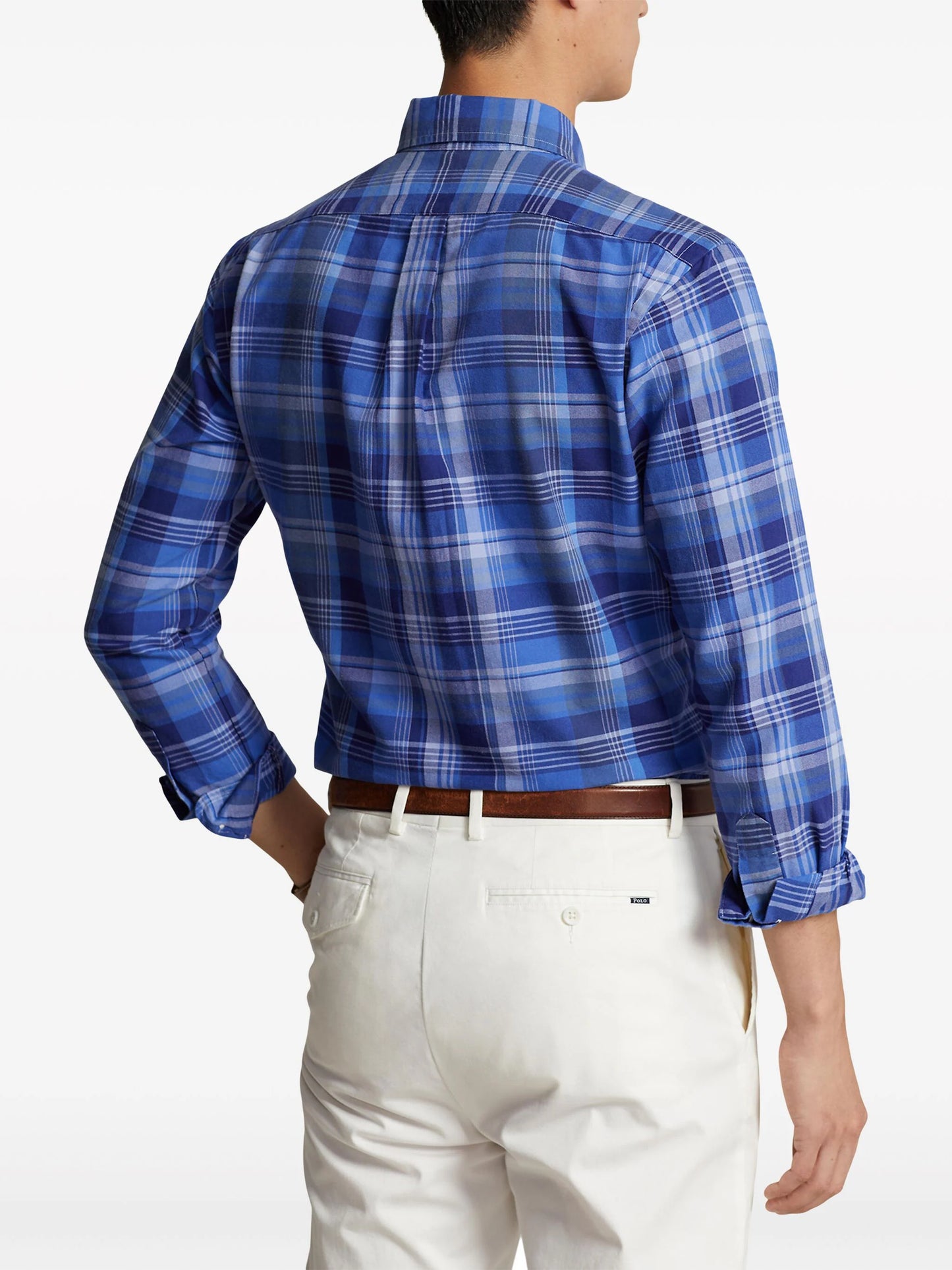 Oxford Plaid Cotton Shirt