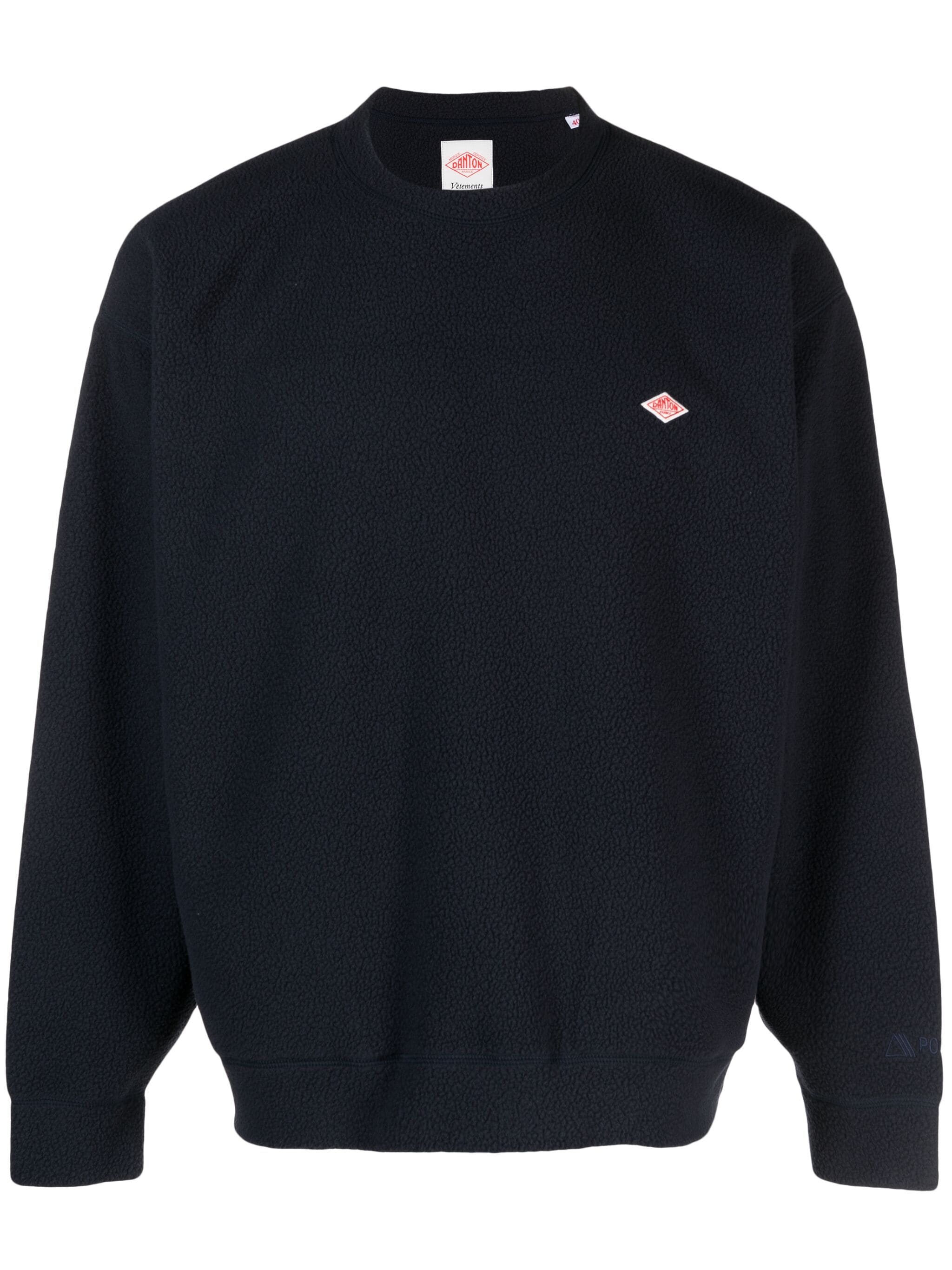 Logo-Patch Fleece Sweatshirt