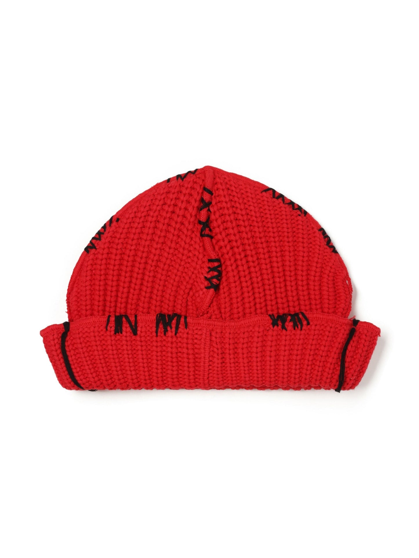 Logo-Patch Chunky-Knit Beanie