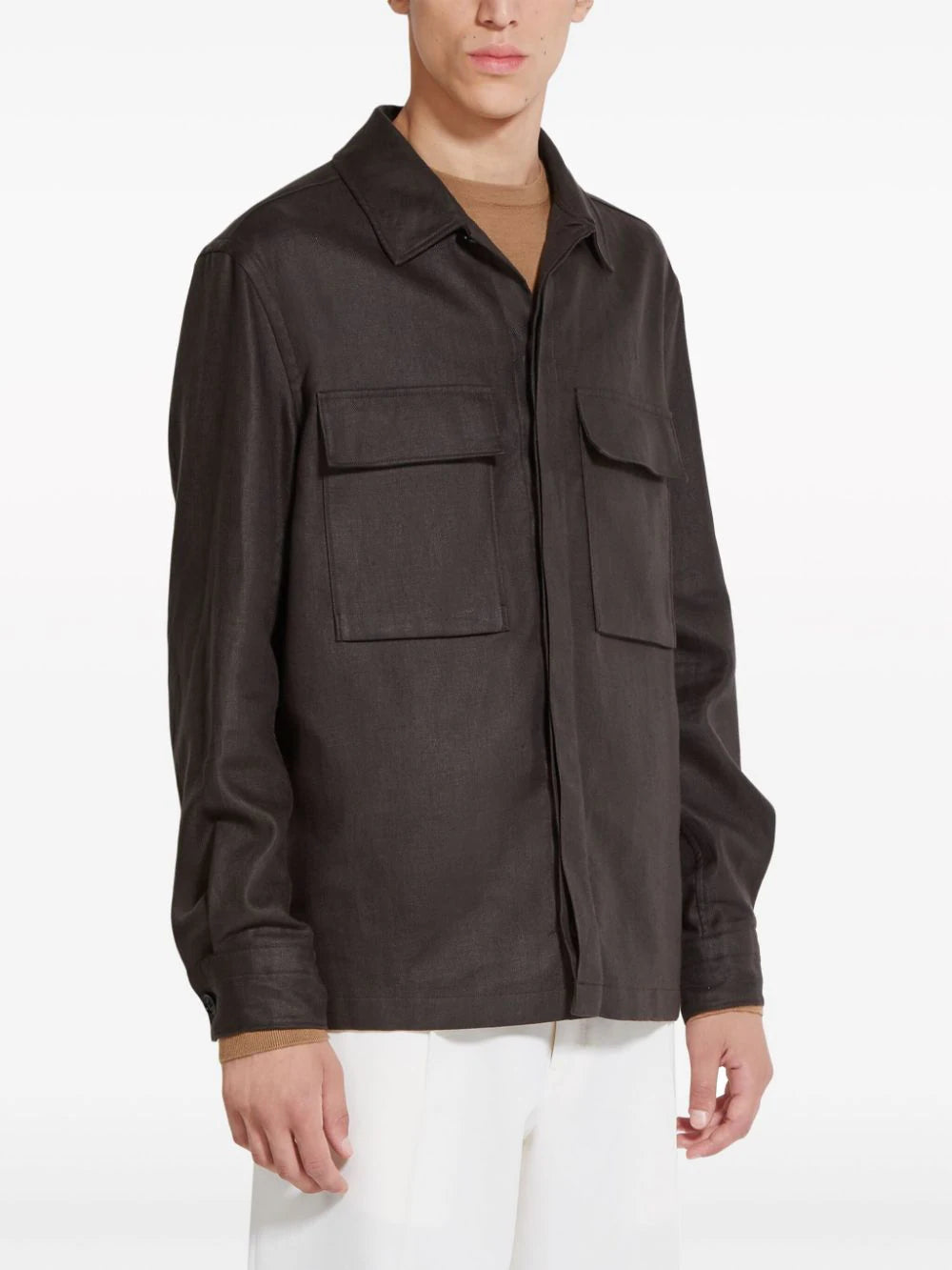 Linen Shirt Jacket