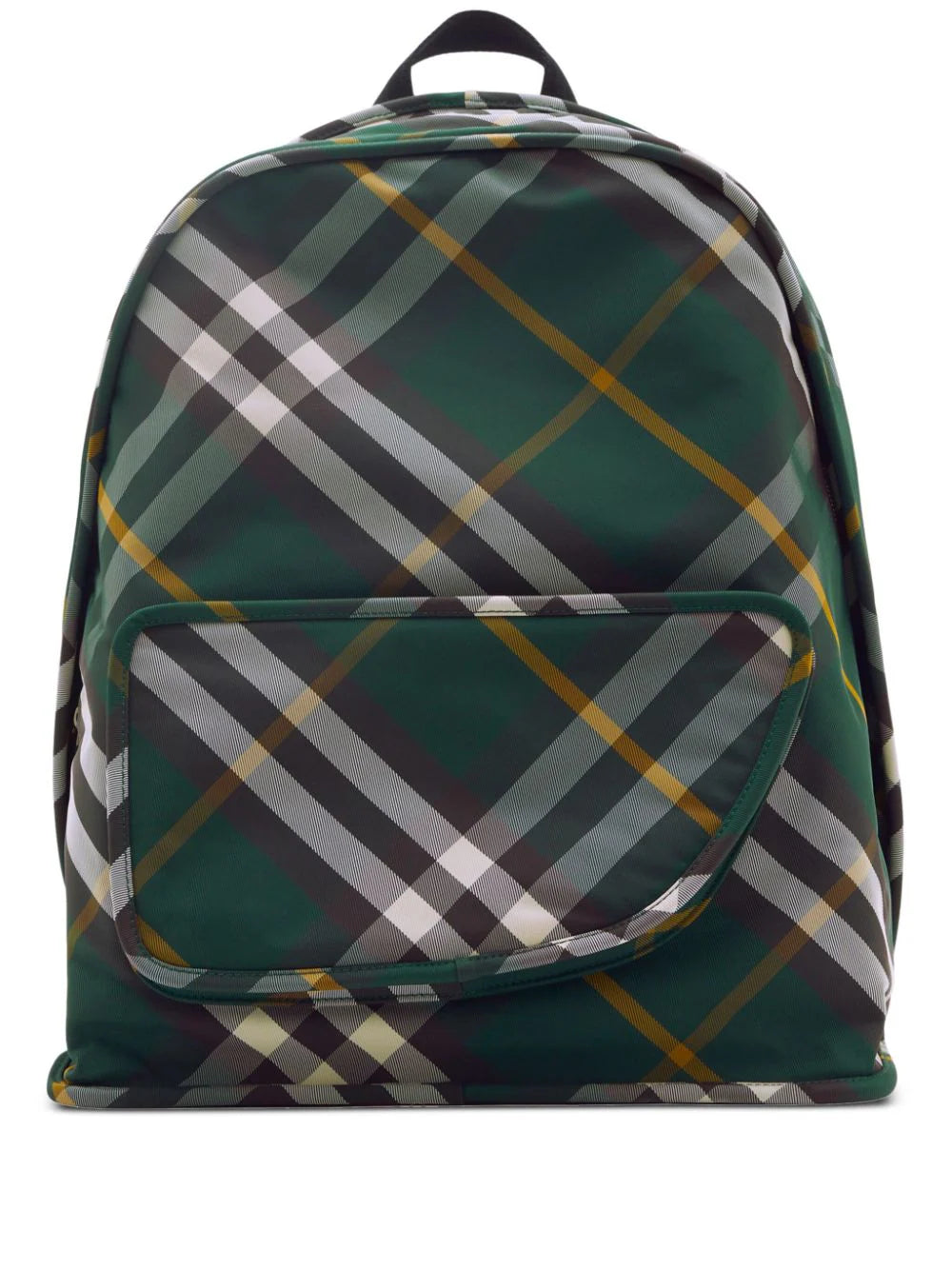 Shield Checkered Woven Backpack