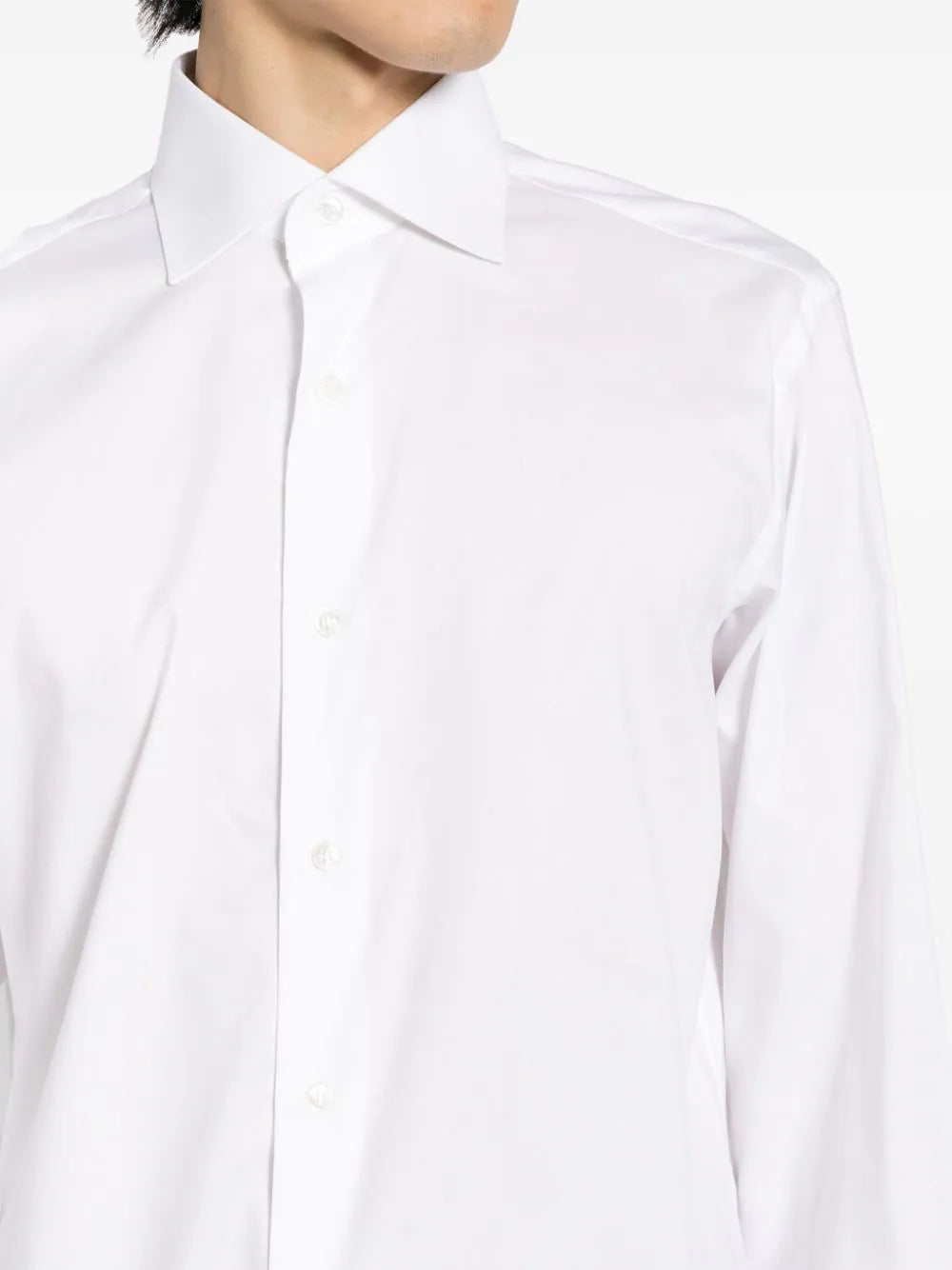 Long-Sleeve Cotton Shirt