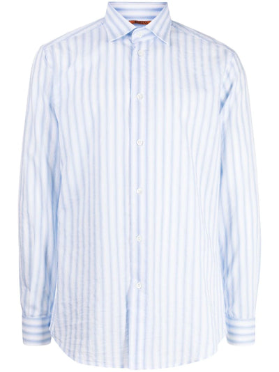 Striped Poplin Shirt