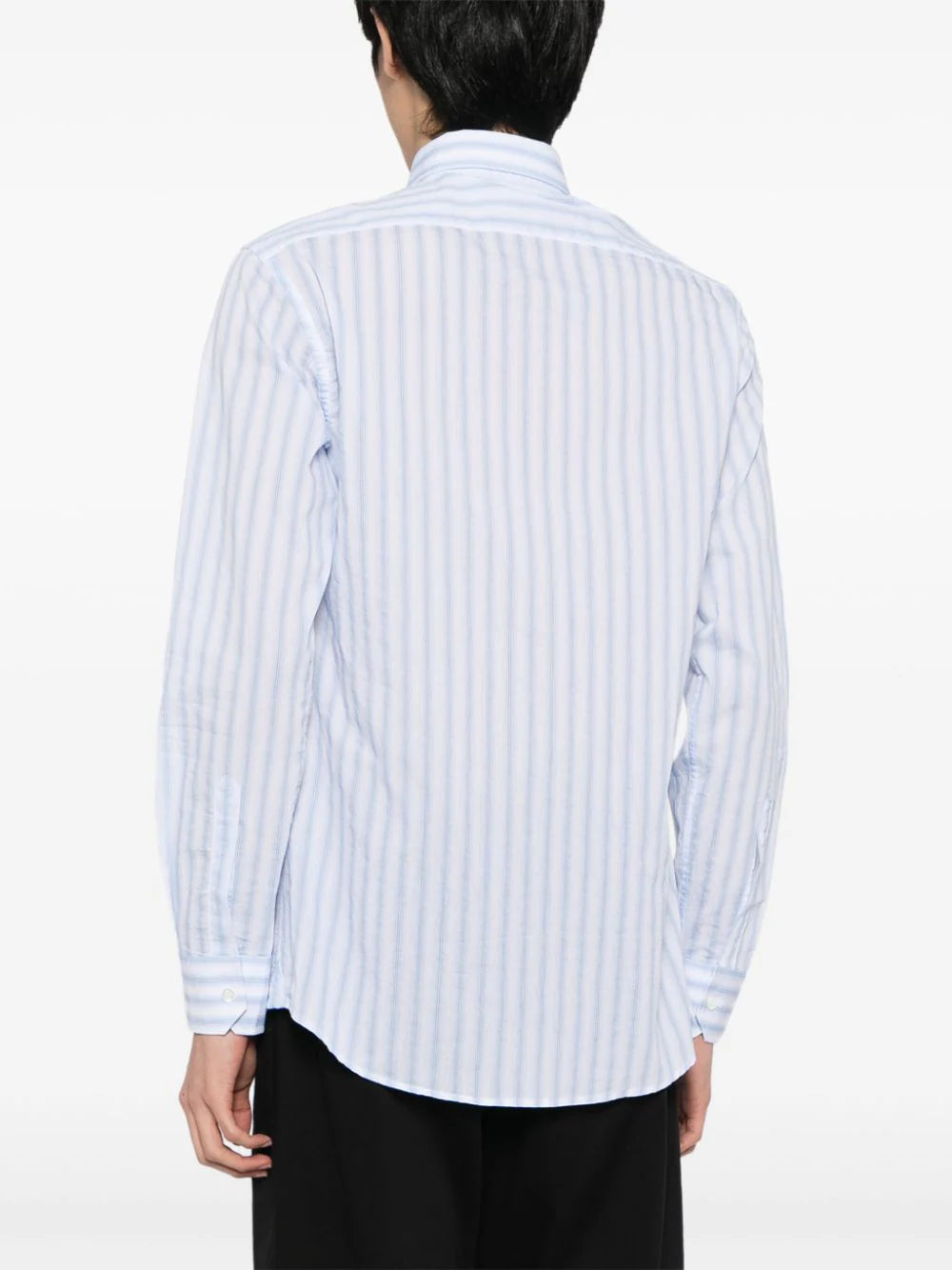 Striped Poplin Shirt