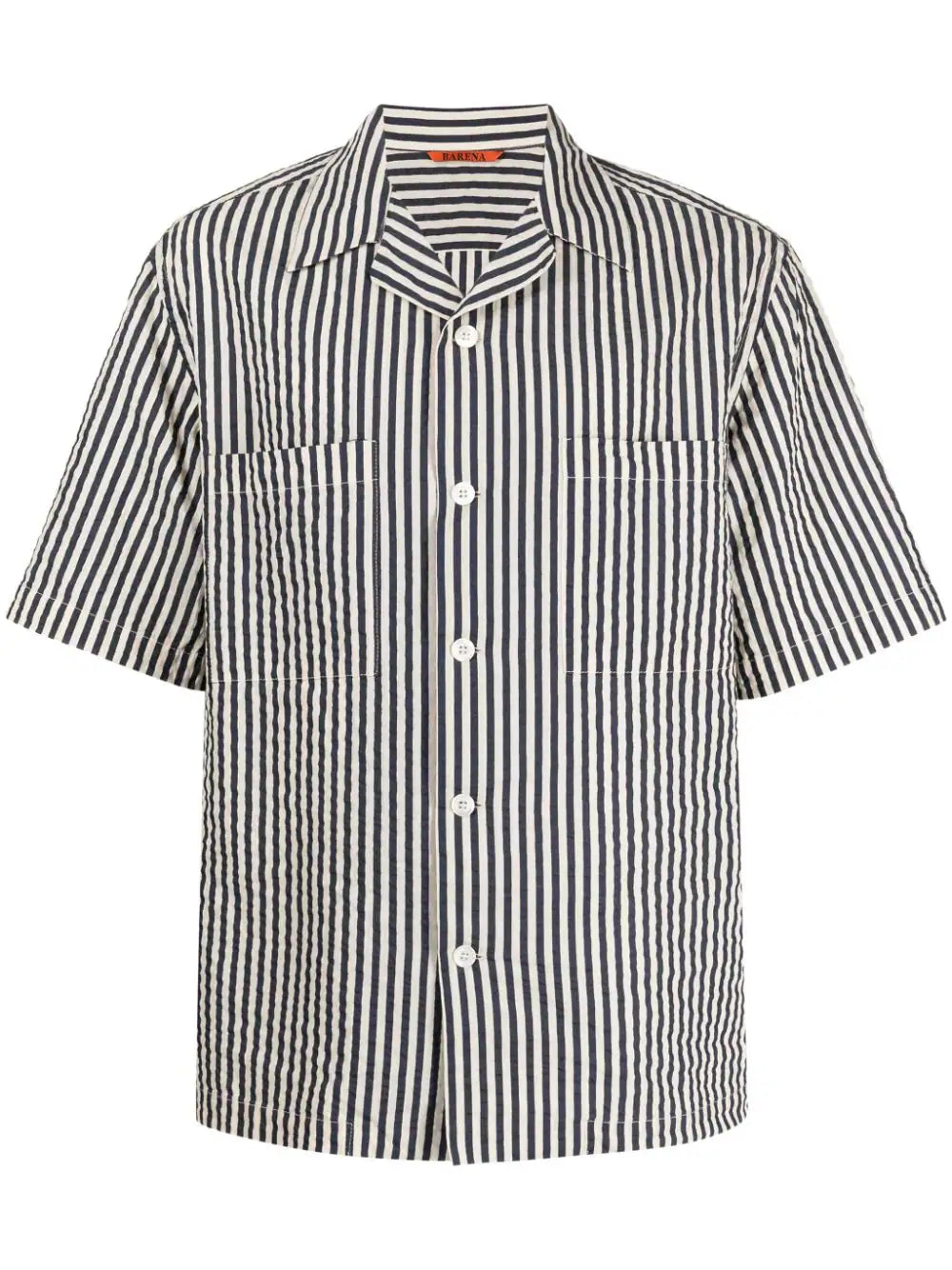 Striped Seersucker Shirt