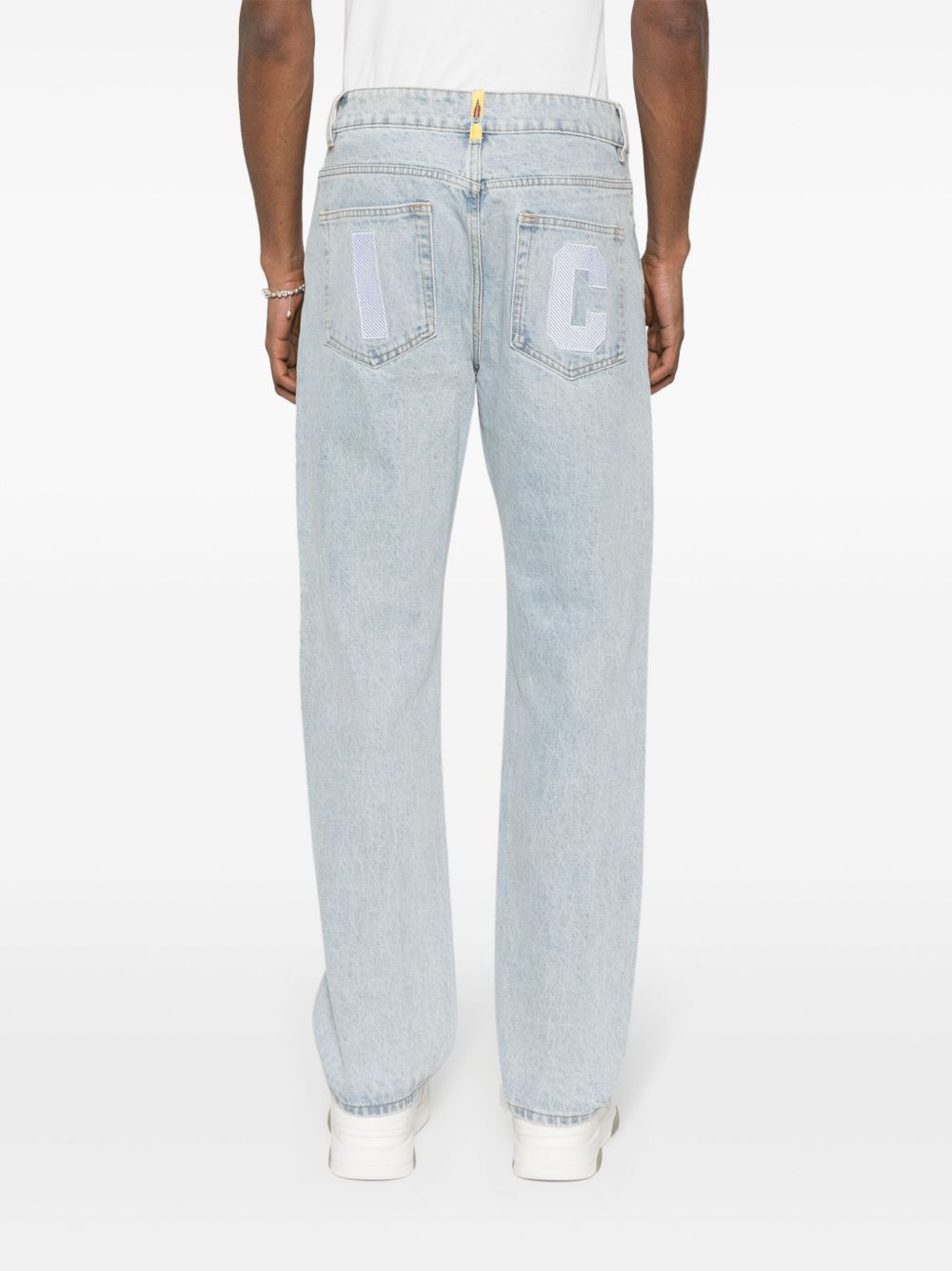 Running Dog straight-leg jeans