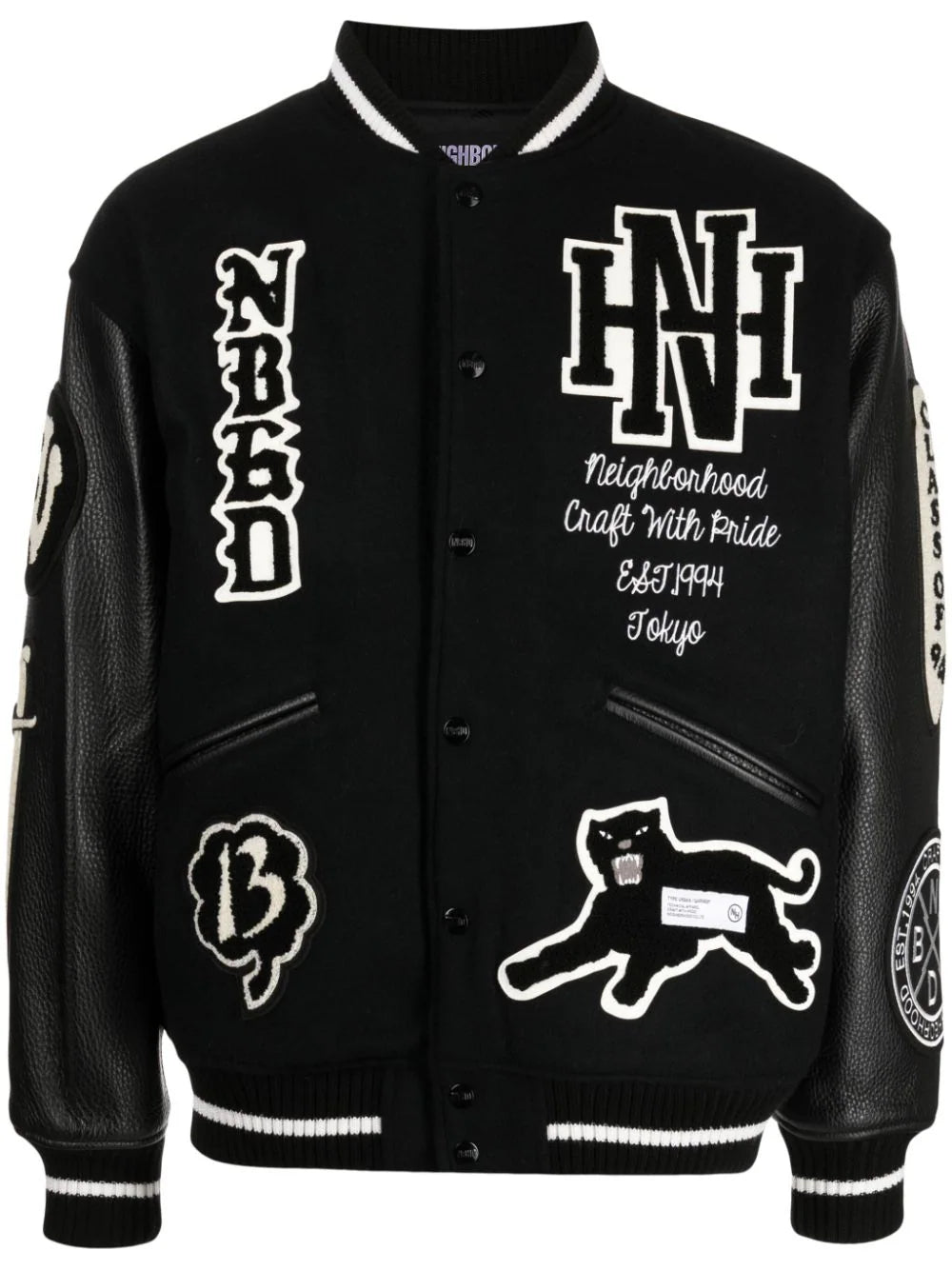 Logo-Patch Varsity Jacket