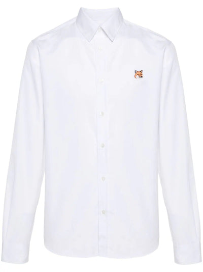 Fox-Patch Cotton Shirt