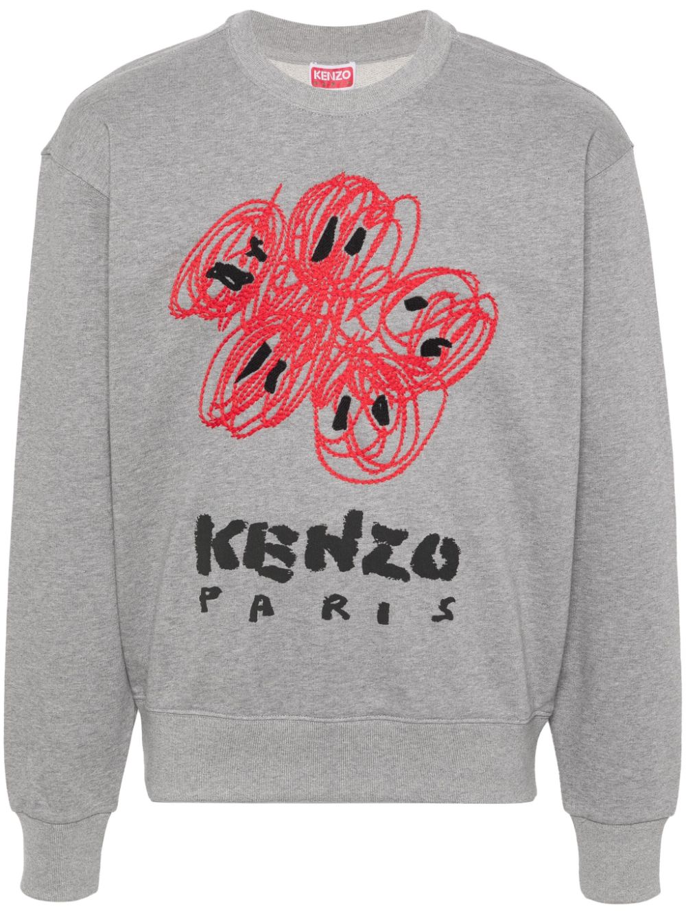 Drawn Varsity Cotton Sweatshirt