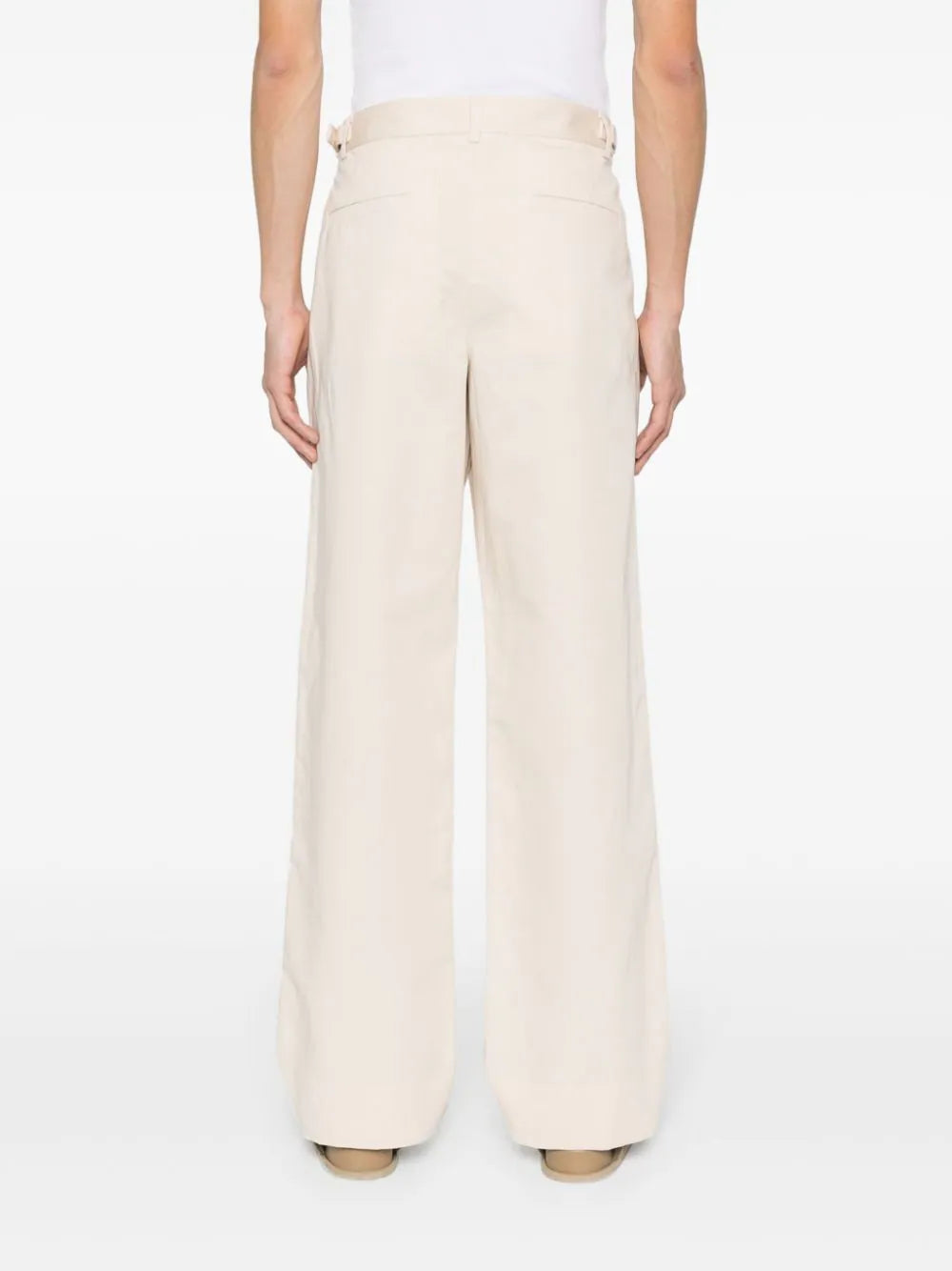 Le Pantalon Jean Straight-Leg Trousers