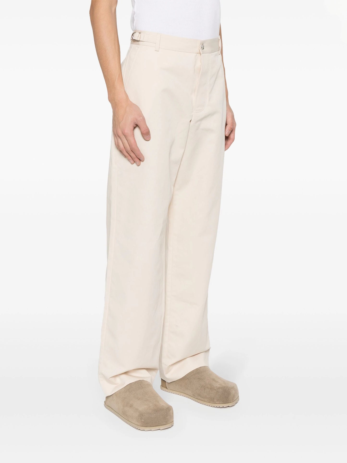 Le Pantalon Jean Straight-Leg Trousers