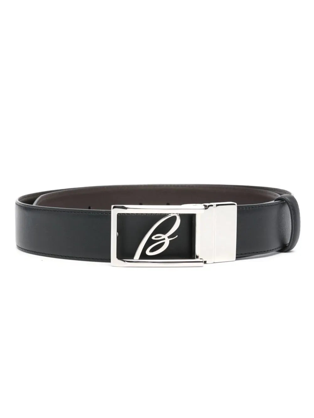 Logo-Buckle Reversible Belt