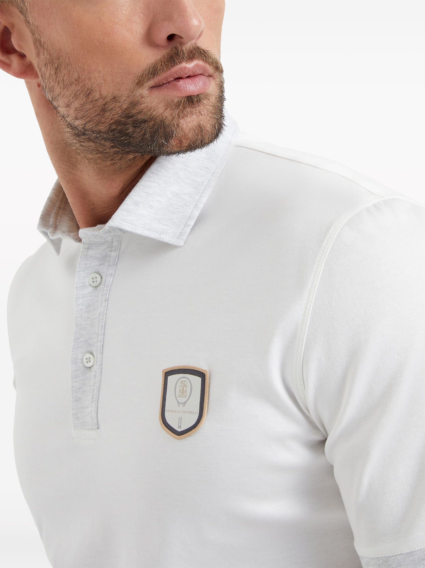 Logo-Patch Polo Shirt