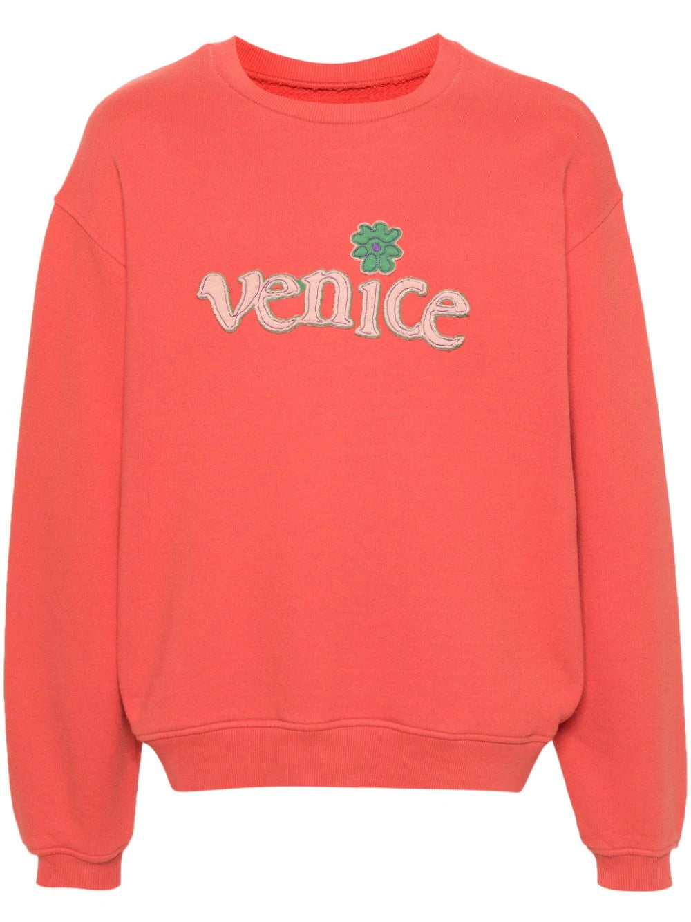 Venice-Patch Cotton Sweatshirt