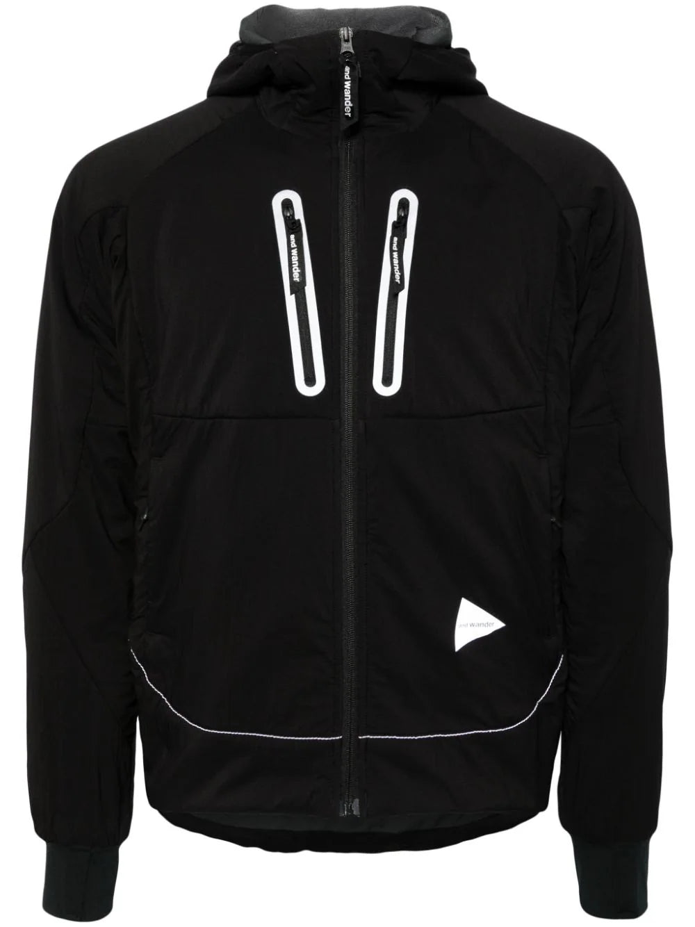 Logo-Print Hooded Jacket