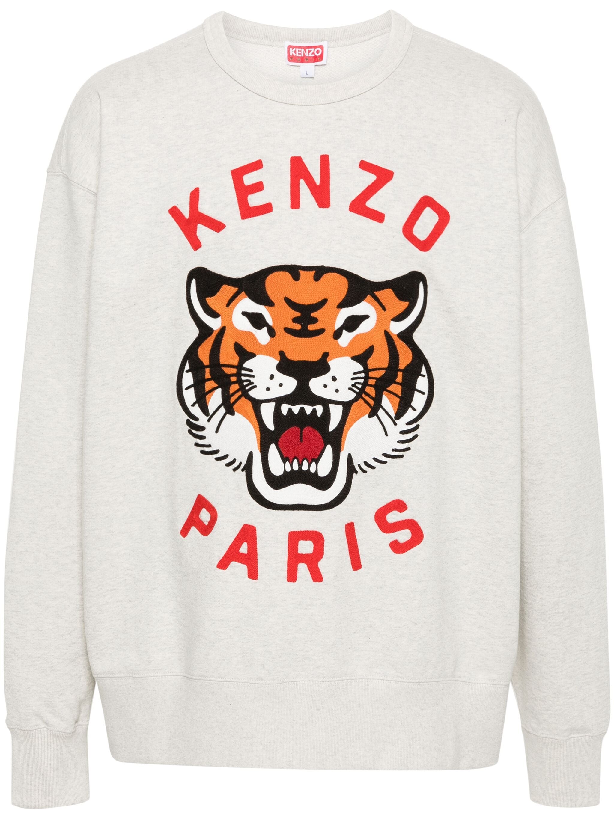 Lucky Tiger Cotton Sweatshirt