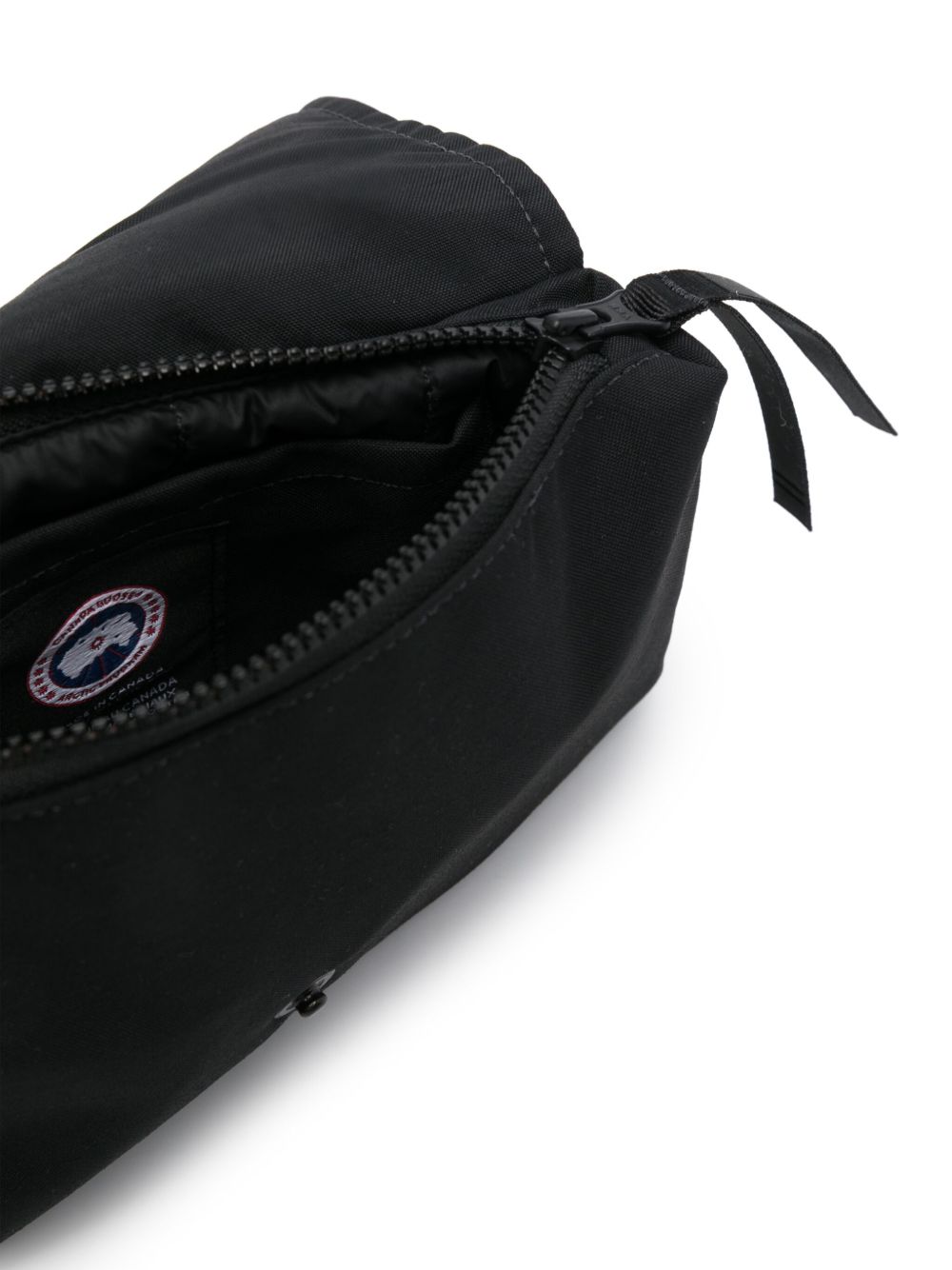 logo-patch belt bag