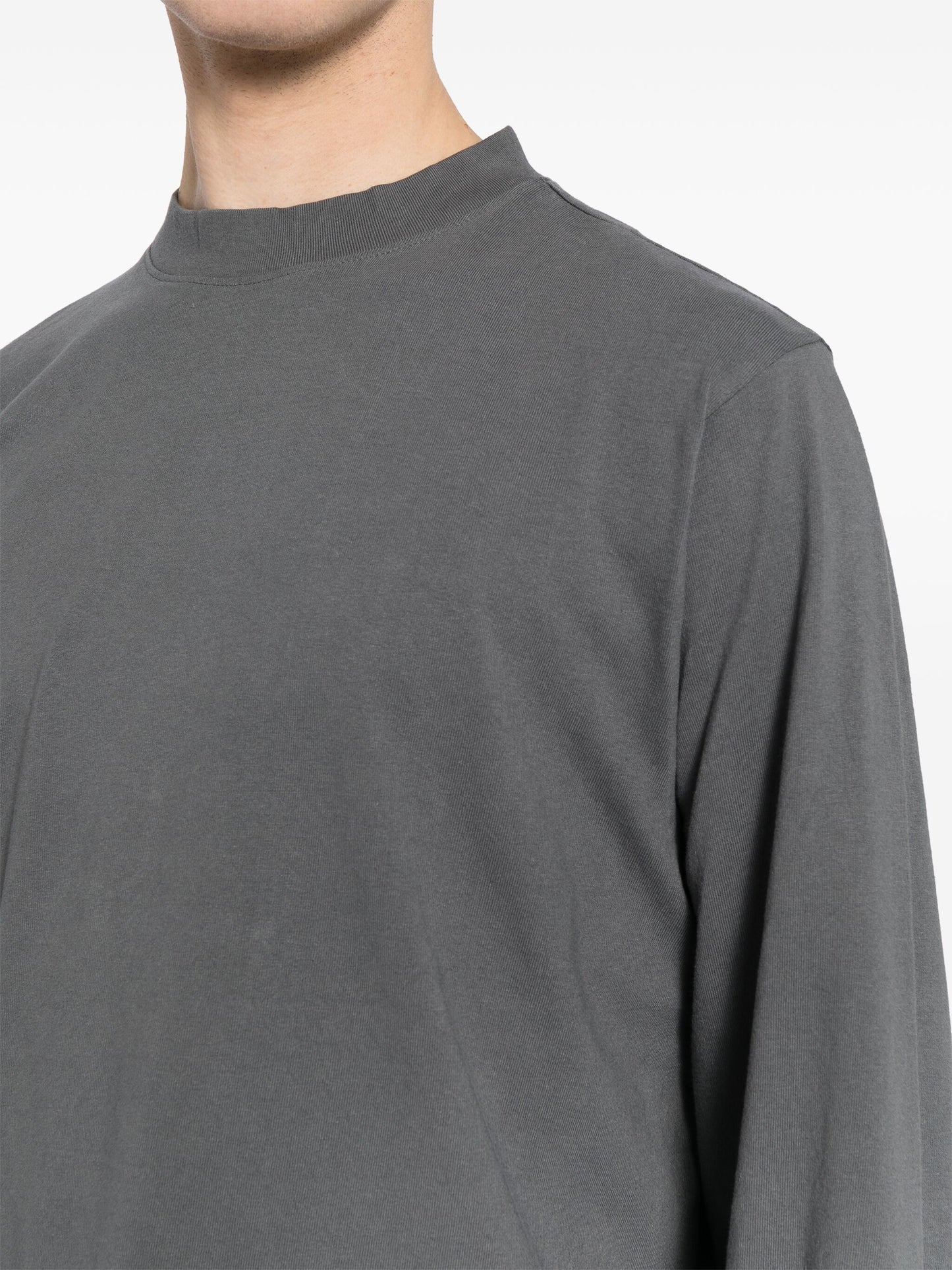 Crew-Neck Long-Sleeve T-Shirt